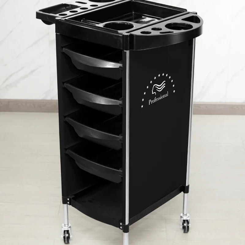 Italian Style Originality Modern Trolley Multifunctional Designer Barber Shop Trolley Beauty Salon Furniture Skjuta En Vagn HBSC