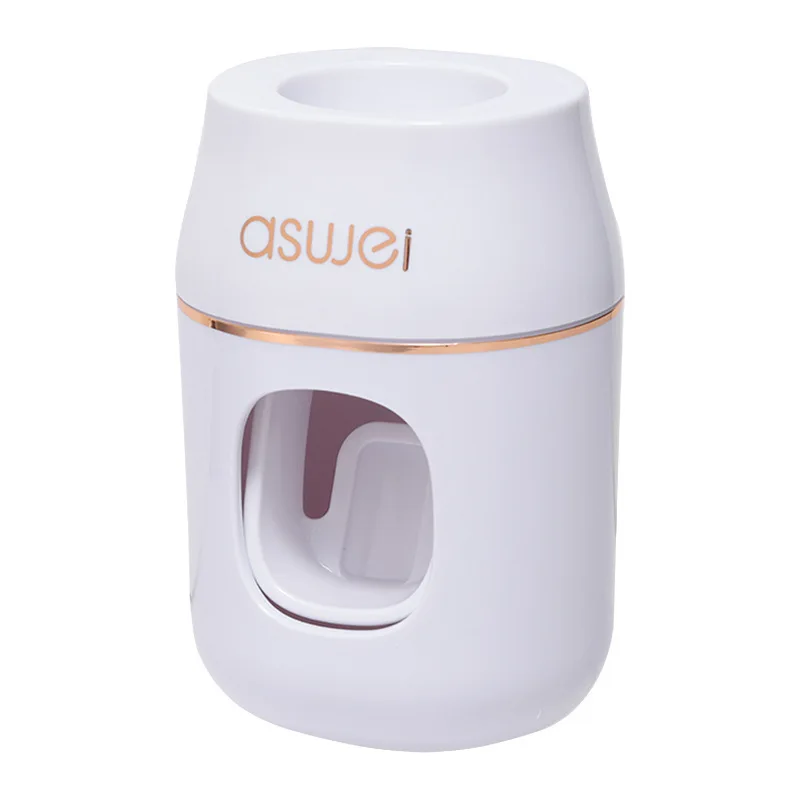 1PC Verbeterde Tandpasta Dispenser & Houder-Geen-Boor Wandmontage Automatische Refill, het Perfecte Kerstcadeau voor Badkamer Upgrade