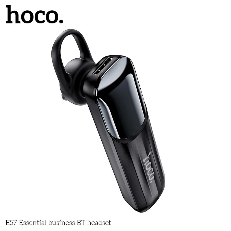 HOCO E57 Business Bluetooth Headset Wireless Car Handsfree Headphones with Mic Hi-Res Audio Earphone For iPhone Xiaomi Samsung - Image 2