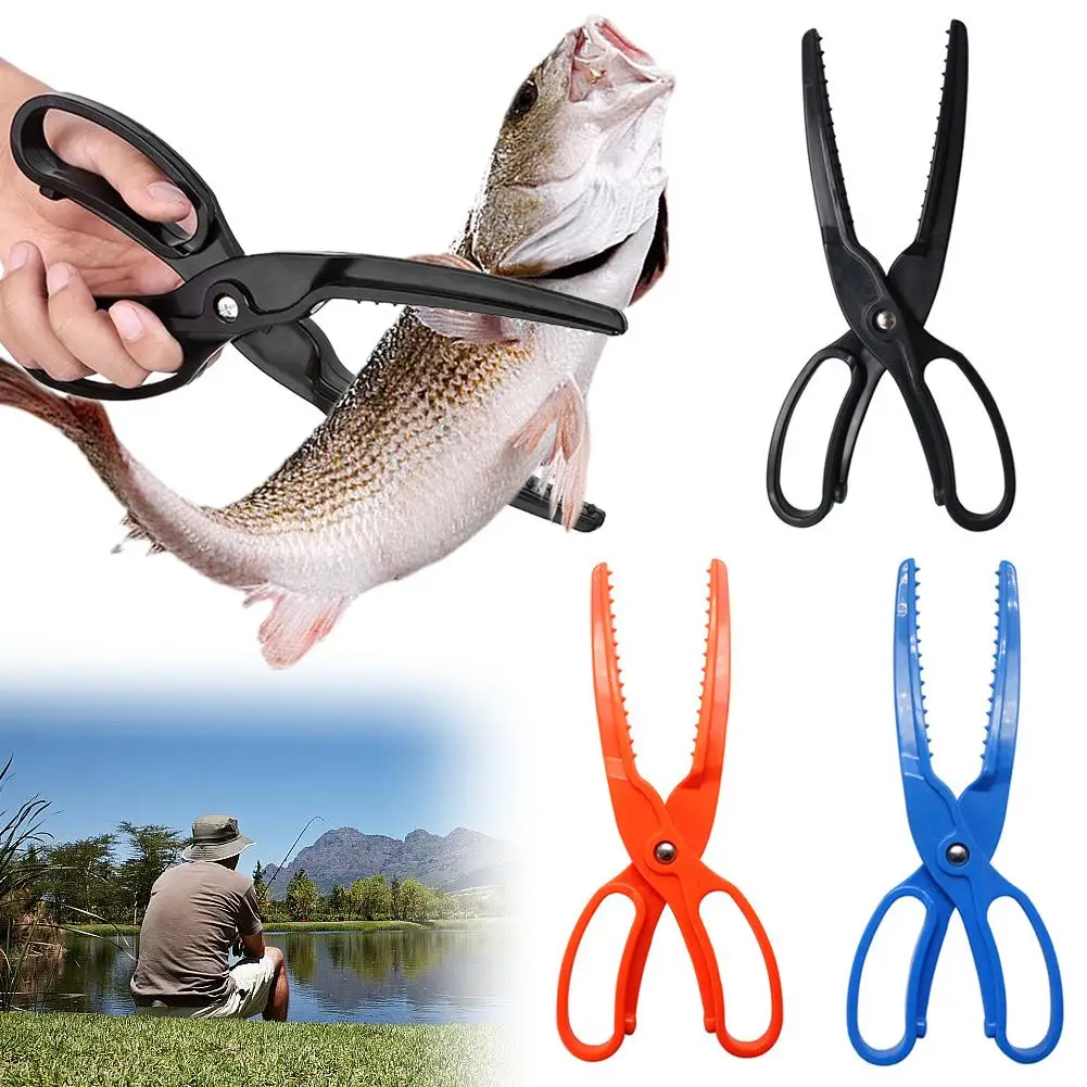 1Pcs Fish Scissors 25cm LuYa Fishing Tool Fish Scissors Pliers Gear Fish Clamping Float ABS Plastic Fishing Control Device J6I0