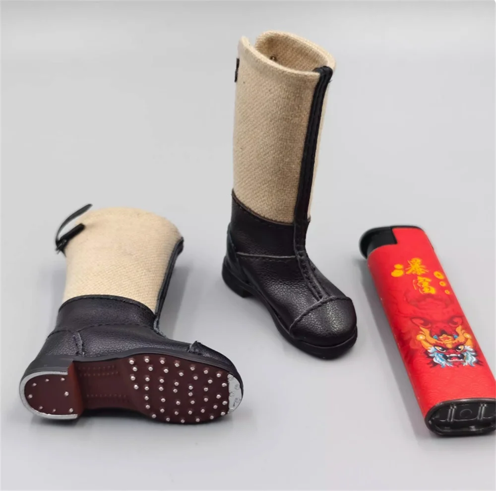 1/6 DID GM655 アクションフィギュア 兵士ドール メンズ レザー ホローシューブーツ 望遠鏡 おもちゃ モデルアクセサリー 12インチフィギュアドール DIY用