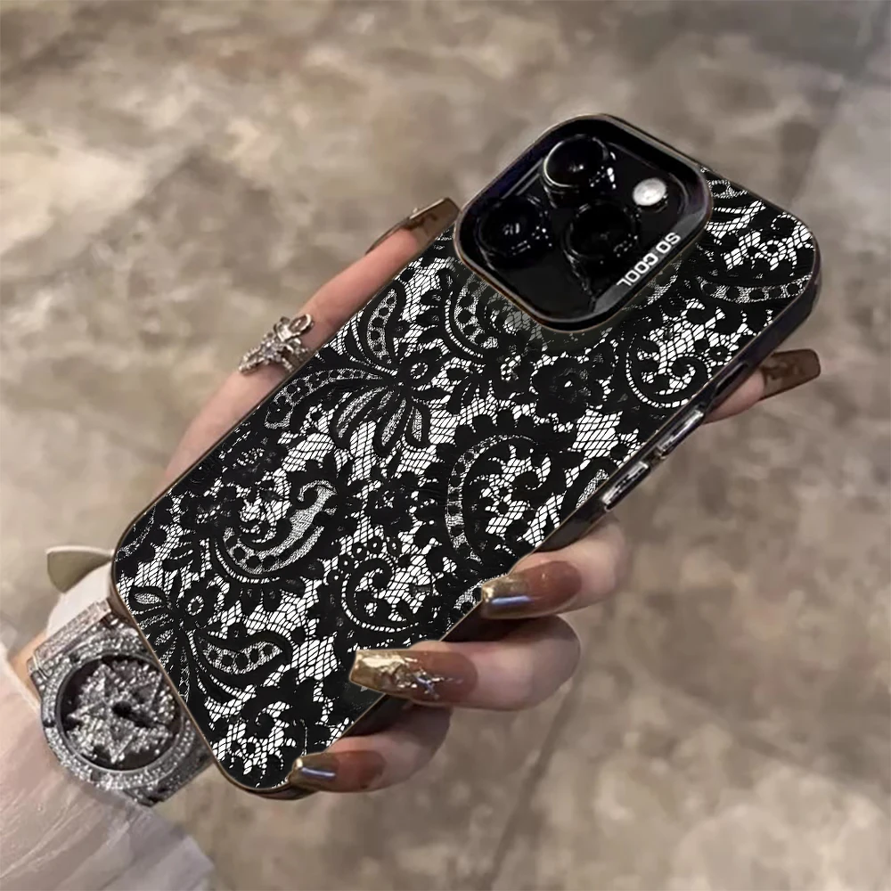 Spitzenblumen-Handyhülle für Xiaomi Redmi Note 17 Pro Max Hüllen Redmi Mi 11 Lite 5G 12 14 15 14T 15T 13T Pro Drop Coque Coque – Detail 10