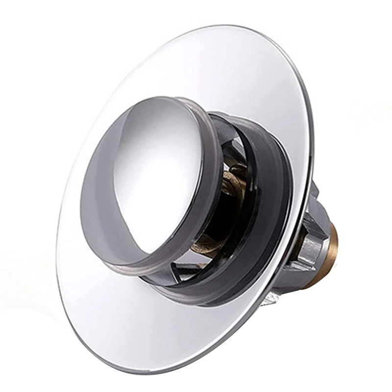 For Any 28Cm To 38Cm Wide Tub Drain Stainless Steel Sink Cover, -Up Universal Odor Resistant Sink Drain Durable Easy Install