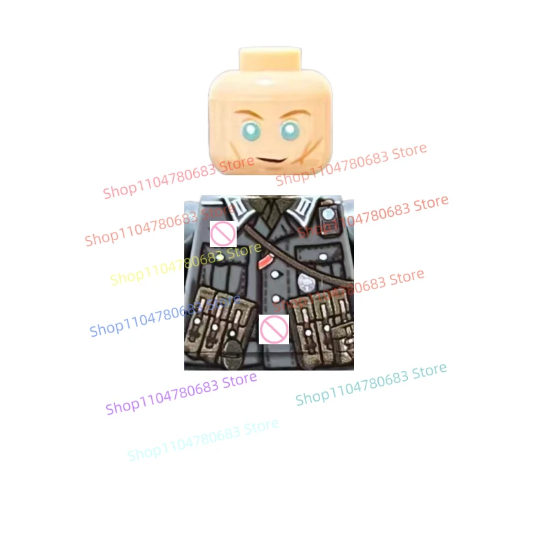 

MOC New Military Building Block Doll Mini Doll German Defence Forces in-class Infantry Group Toy Gift Ornaments Collection