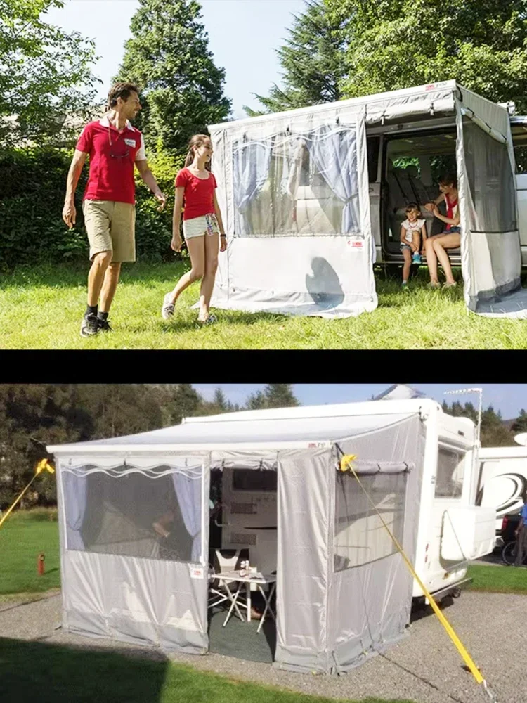 Markiza do kamperów F45S oryginalne importowane akcesoria do namiotów boczny namiot lekka wodoodporna kabina