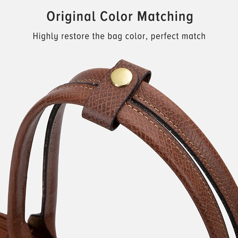 WUTA Leather Bag Handle Fixed Buckle For Longchamp Tote Bag Shoulder Strap Fixing Clip Adjustment Shorten Buckle Bag Accessories