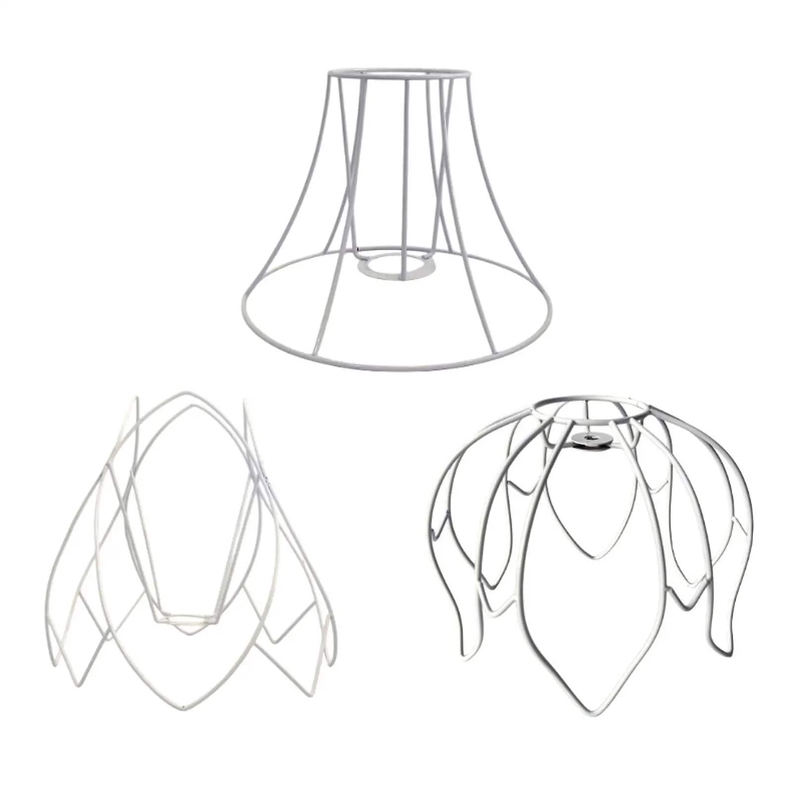 

Проволочный абажур, рамка абажура, простой декор для интеллекции, современная люстра «сделай сам»