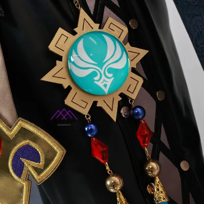 Chasca High Quality Cosplay Anime Costume Genshin Impact Game Hot Sale Cosplay Uniform Wig Accessories for Comic Con Coser Party