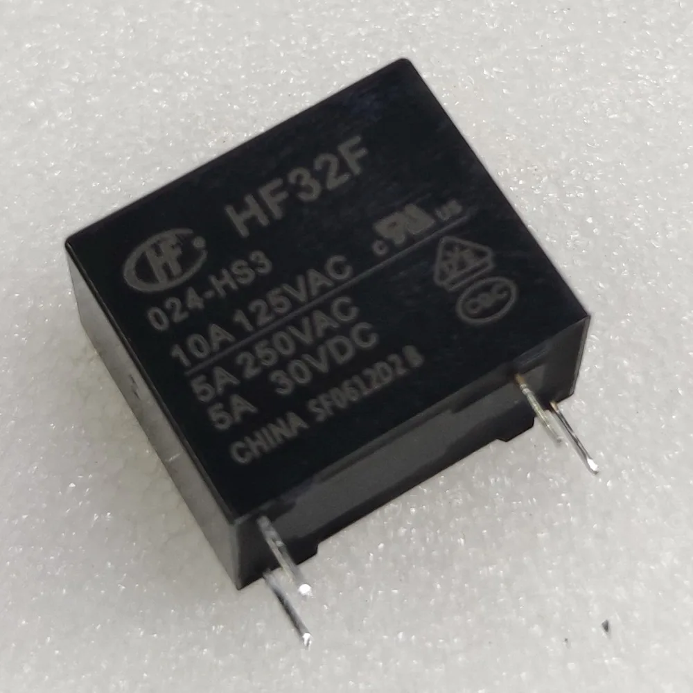 JZC Relay 4 Pin HF32F-024-HS3 10Pcs
