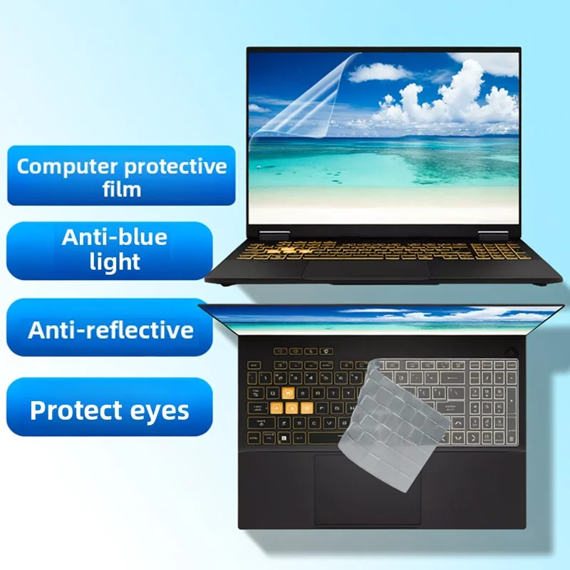 

for ASUS TUF GAMING F16 2026 computer screen film keyboard film FX608LPG anti-reflective and anti-blue FX608LMG protective film
