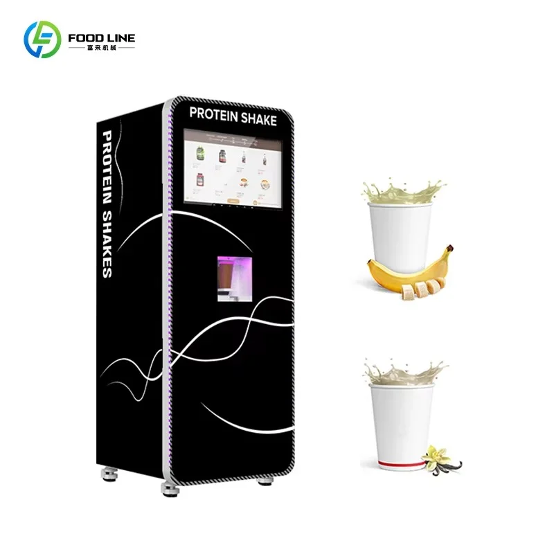 

Customized Smart Protein Shake Vending Machine 24H Self-Service Multi-Flavor Touch Screen Equipment