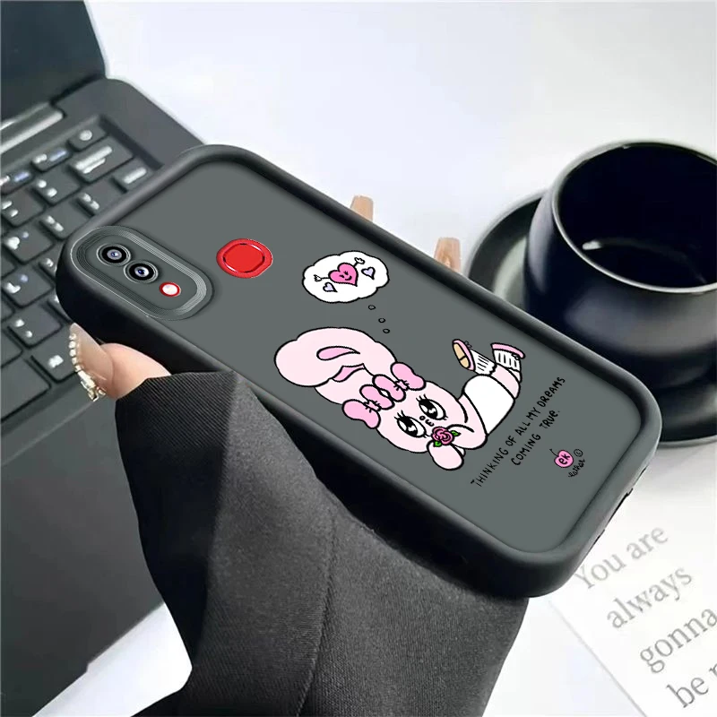 

for Samsung A04S A23 5G 4G A13 A10S A04E M12 A53 A20 soft Lovely shockproof cute girl phone case Casing