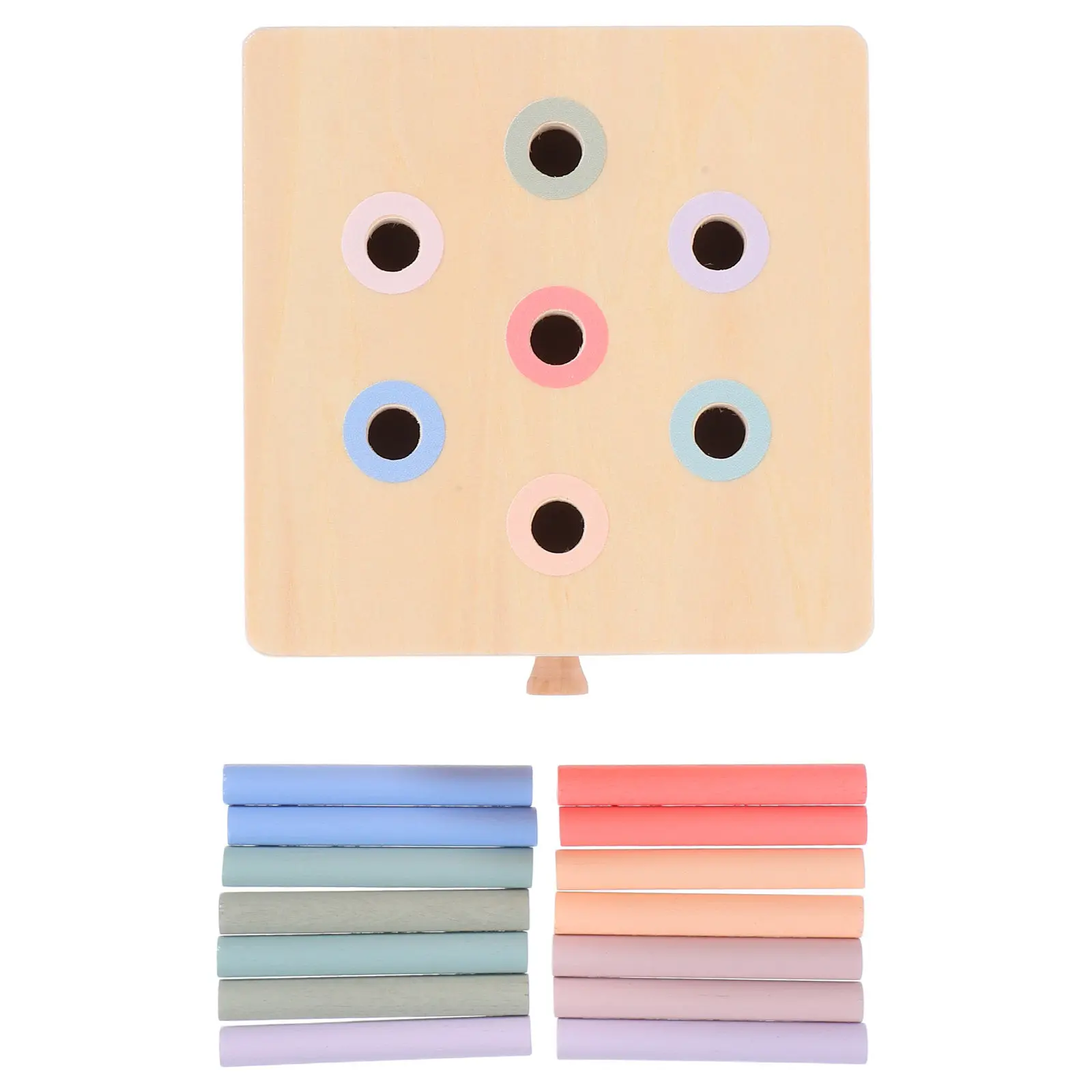 

Монтессори-набор для сортировки по цветам: развивающая игрушка для раннего обучения детей, малышей и дошкольников, для развития мозга