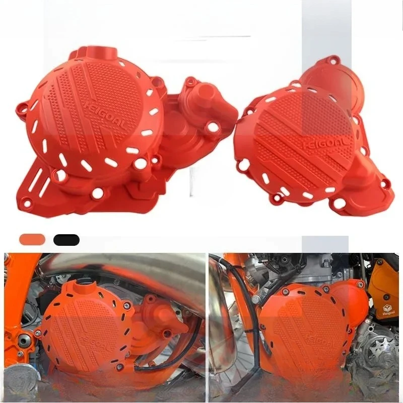 

Для применимо к боковой крышке двигателя EXC250 300 для защиты корпуса предотвращения столкновений Kaixi 320 Husswana с двумя ударами