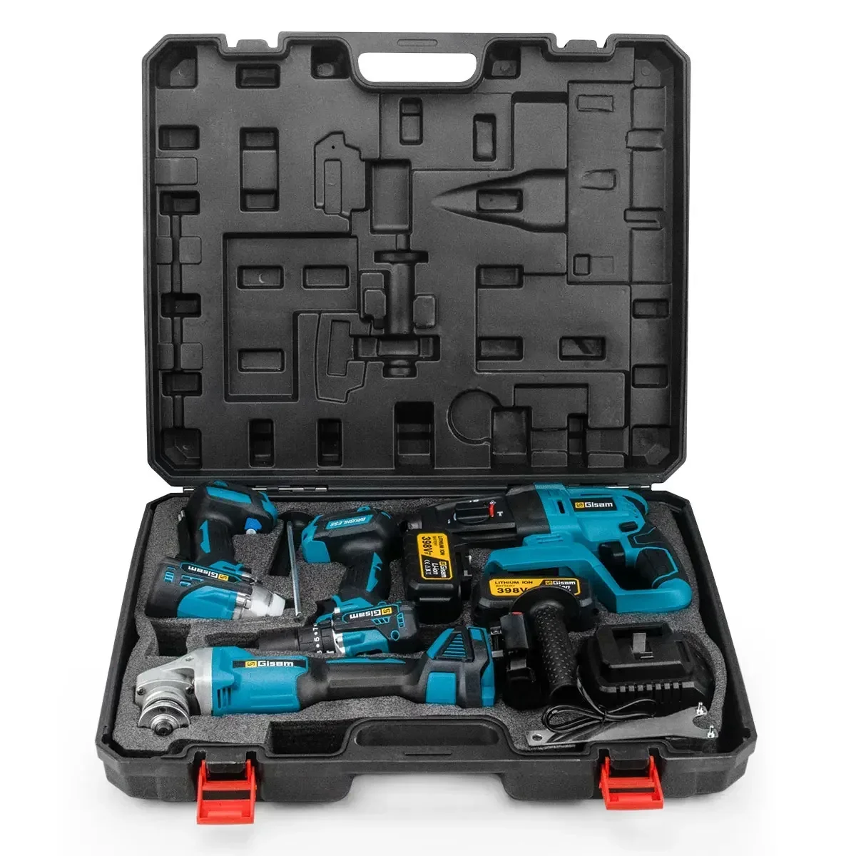 Kits combinados, juegos de herramientas eléctricas, llave de impacto eléctrica sin escobillas, taladro eléctrico, amoladora angular, martillo eléctrico para batería Makita de 18v