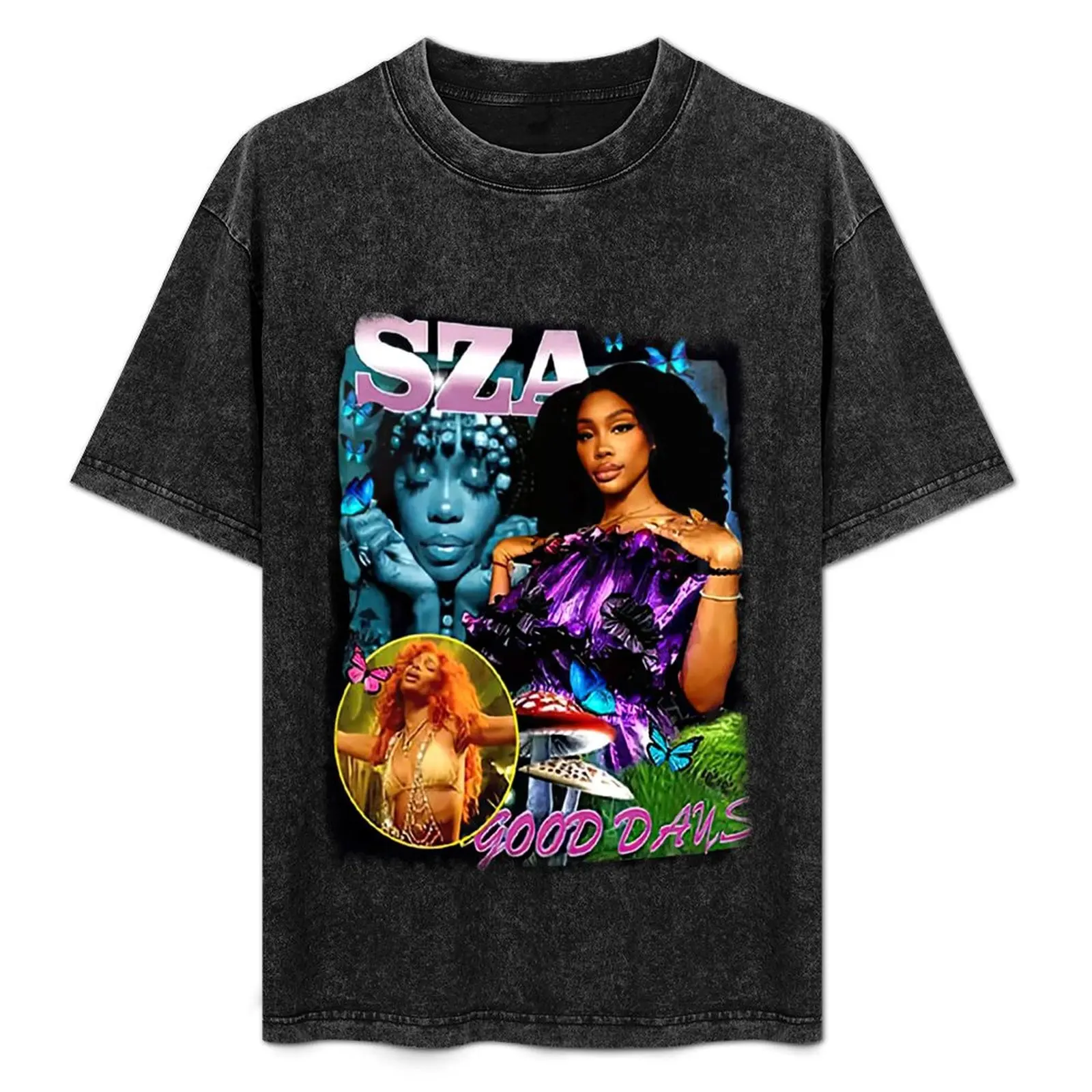 SZA Good Days 90s T-Shirt Work Wear Breathable Tee