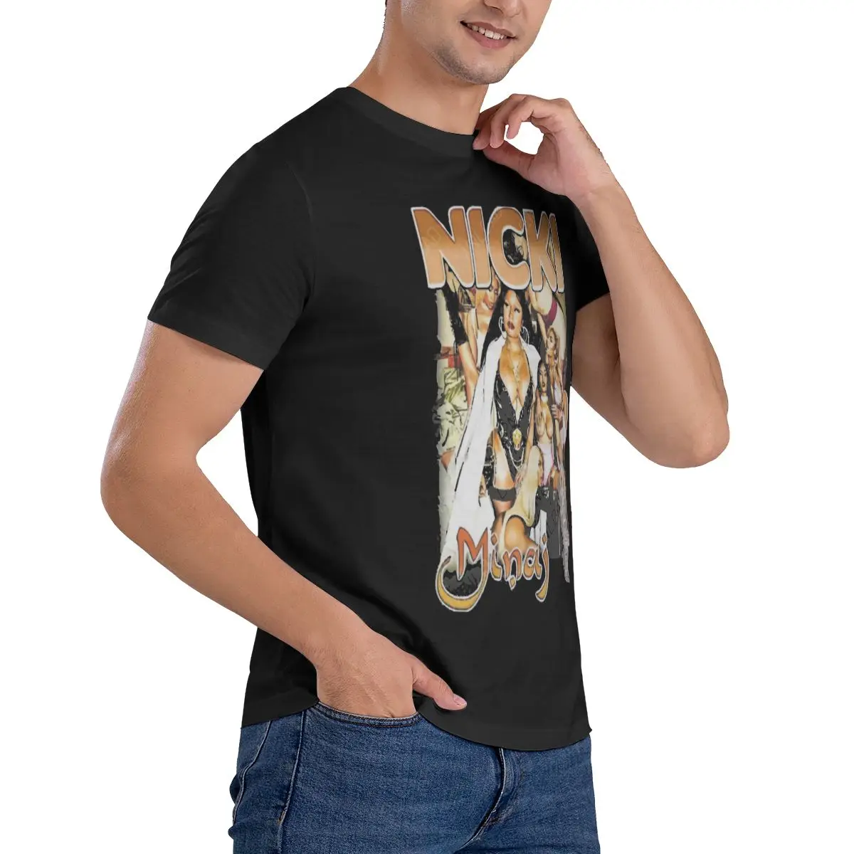 Nicki Minaj Men's Classic Unisex Cotton T-Shirt for Men & Women, Classic Tee