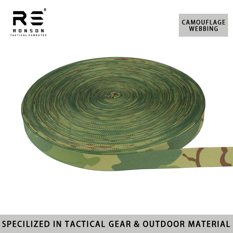 

Оптовая продажа тактической стропы MITCHELL с камуфляжным рисунком, ширина 25 мм (1 дюйм), прочная, для тактического снаряжения, сумок и рюкзаков