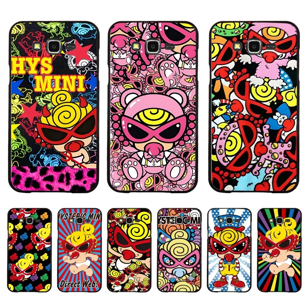 

Japan Fashion H-Hysteric M-Mini Phone Case For Samsung J 7 plus 7core J7 neo J6 plus prime J6 J4 J5 Mobile Cover