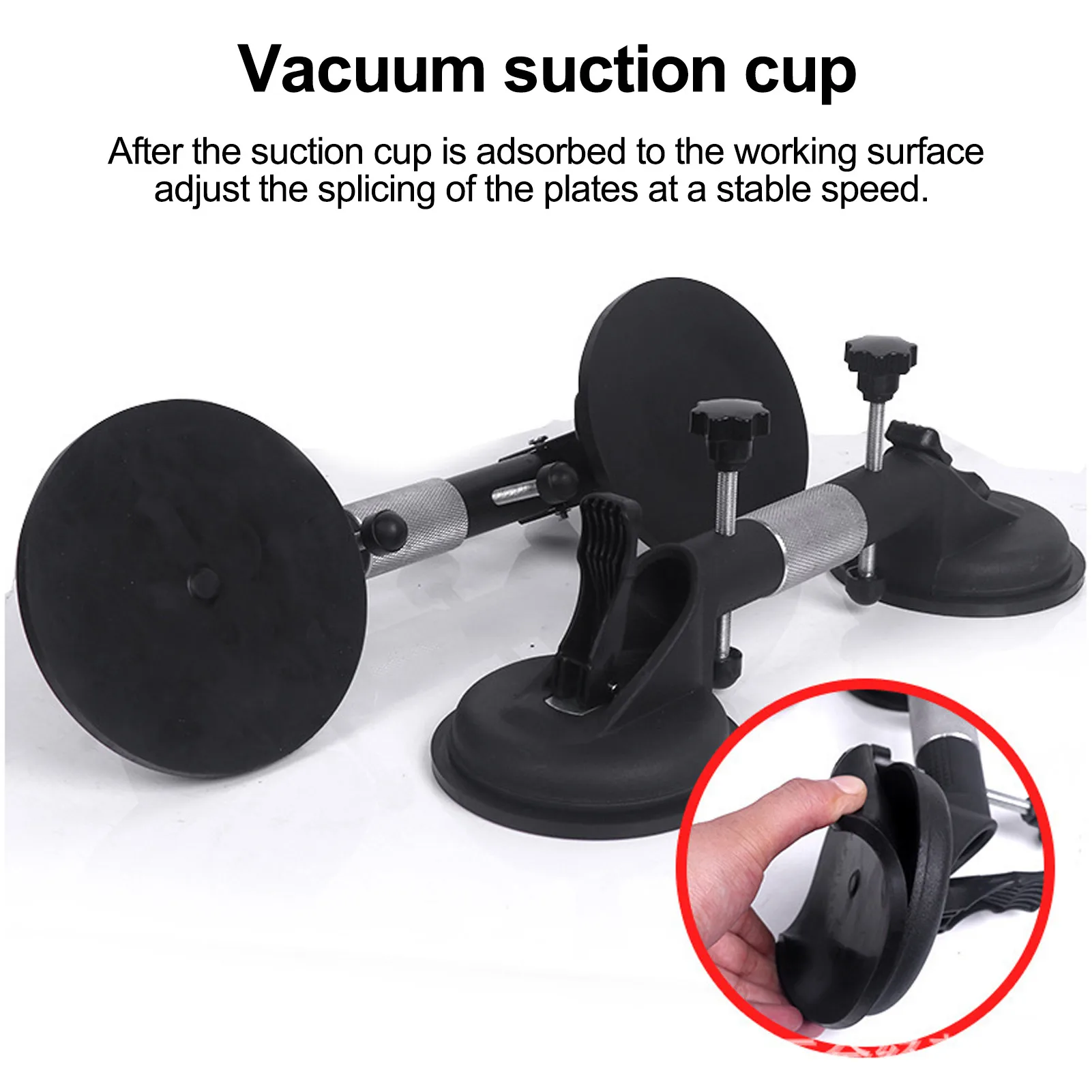 Adjustable Suction Cup Stone Seam Setter For Pulling And Aligning Tiles Glass Flat Surfaces Stone Seam Setter Construction Tools