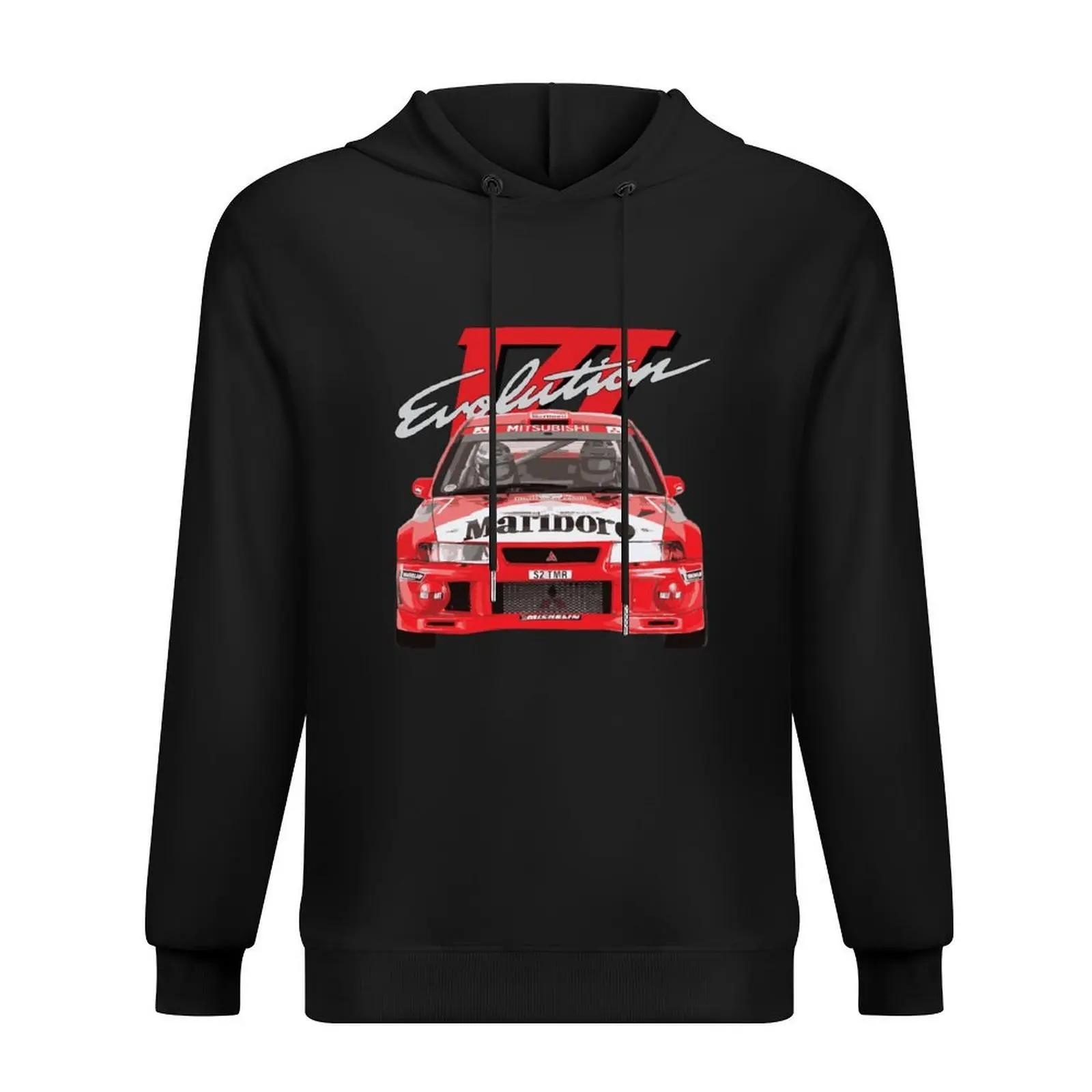 

Evo 6 VI TME WRC RALLIART Mitsubish Evolution Enkei Tommi Mkinen Hoodie blouse autumn new products male clothes new hooded tee