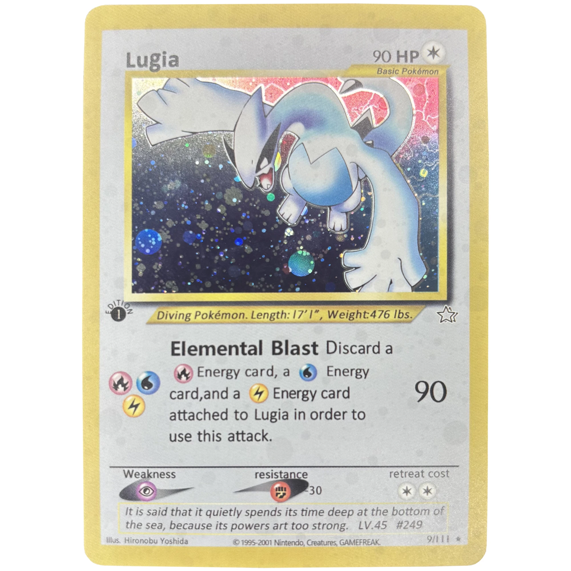 Diy PTCG English Version Lugia Charizard Collection Cards Self Made Single Card Classic Game Anime Cards Gift Toy