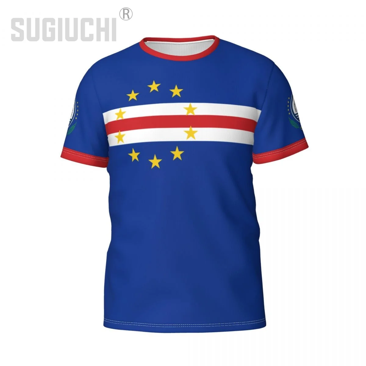 Custom Name Number Cape Verde Flag Emblem 3D T-shirts For Men Women Tees team Clothes Soccer Football Fans Gift T shirt