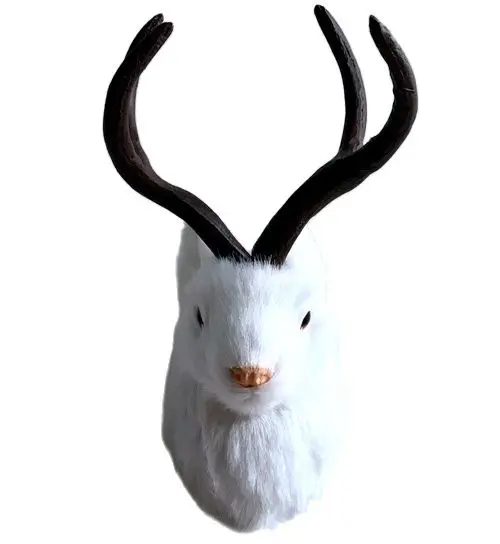 free shipping rabbit head for wall