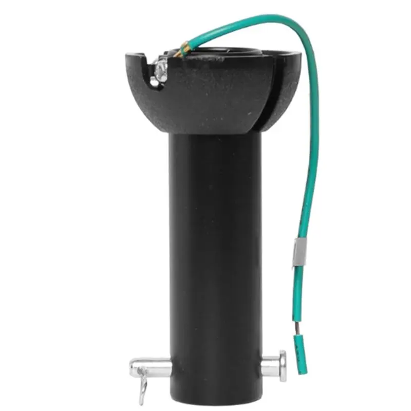 AC93-4 Inch Matte Black Ceiling Fan Downrod With Hanger Ball, 1