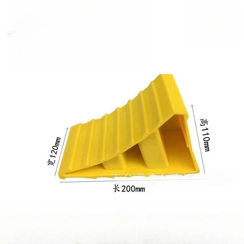 Multifunctionele Auto Trailer Wheel Chock, Wheel Tire Chock Support Pad, Truck Trailer Block Wheel Stopper Control Skid Resist