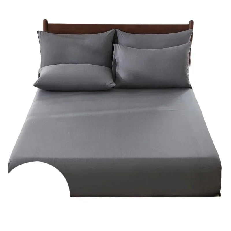 1Pc Fitted Sheet So…