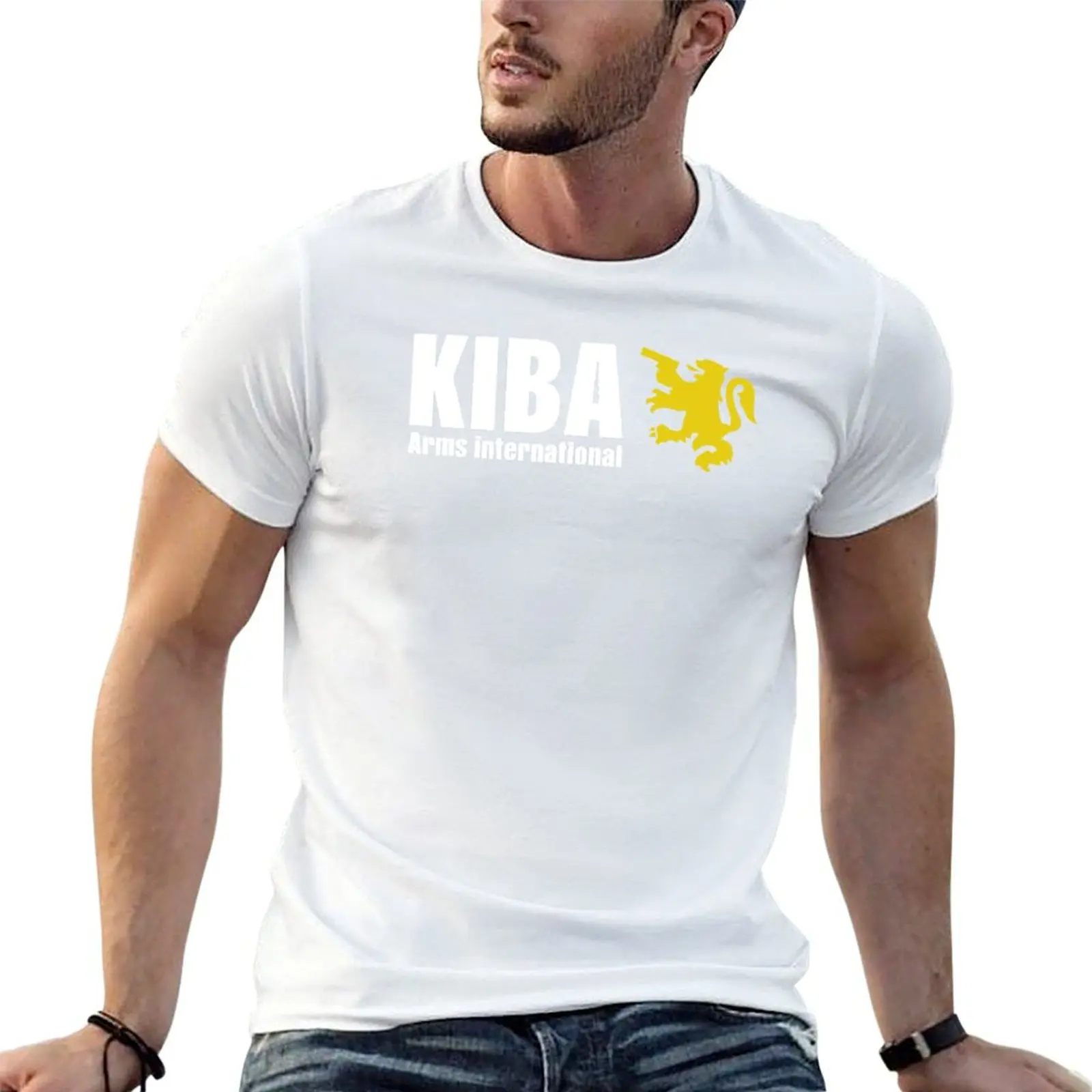 

for man shirts fit Escape T-Shirt - slim 100% cotton t t Tarkov man KIBA shirts from sticker) (transparent