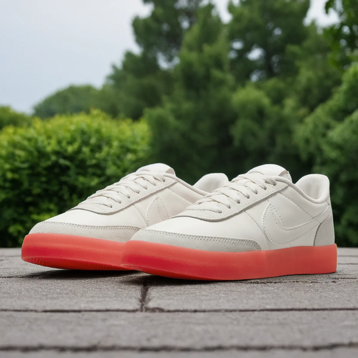 

Оригинальные женские повседневные легкие спортивные туфли Nike на плоской подошве KILLSHOT 2, HV0944-133