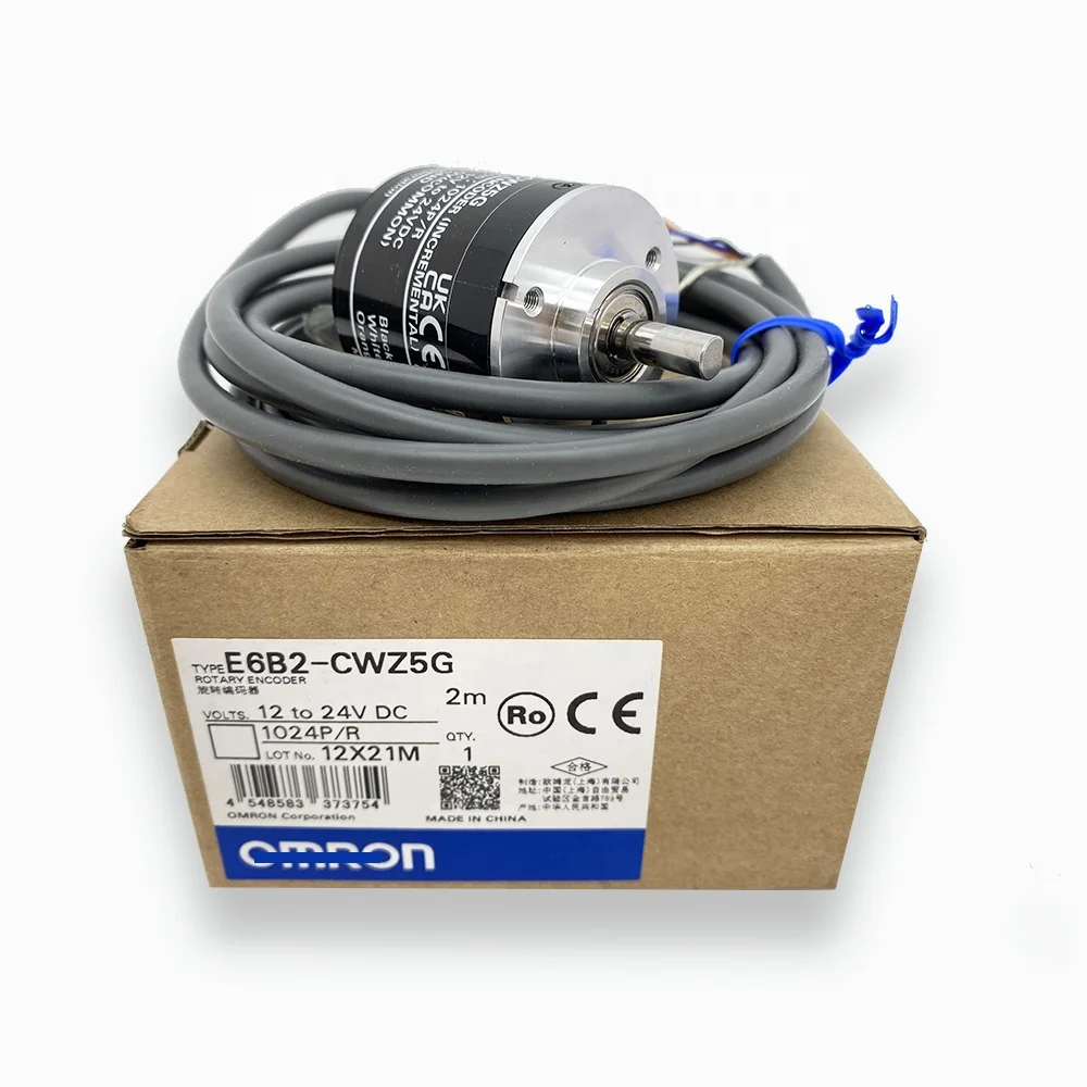 E6B2-CWZ5G 1024P/R 2M New & Original Rotary Encoder E6B2 CWZ5G 1024PR Incremental 40-mm-dia