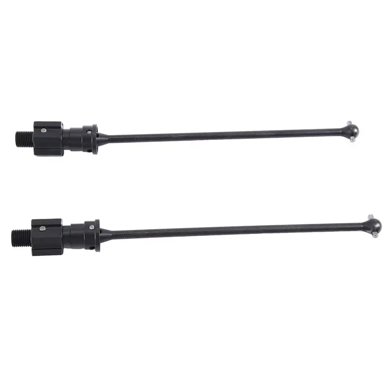 

A29F-1 пара более толстых металлических передних и задних приводных валов, приводной вал Dogbone CVD для Traxxas 1/6 XRT, детали для обновления радиоуправляемого автомобиля