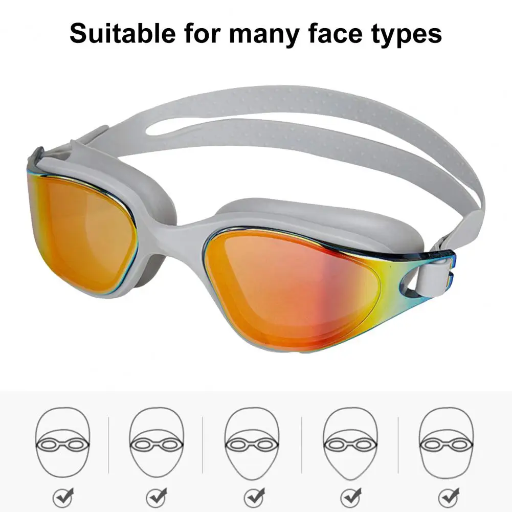 Vision Swim Goggles Anti Fog Swimming Goggles Professional Anti fog Swim Goggles with Uv Wide for Men for Leak free