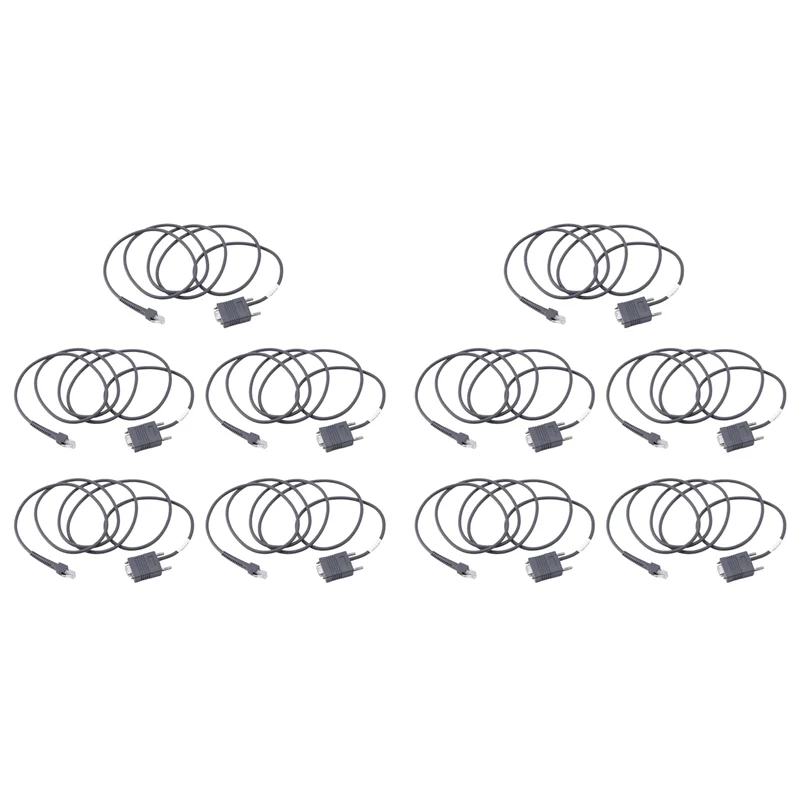 

ABBG-10X LS2208 Последовательный кабель RS232 CBA-R01-S07PAR для символа сканера штрих-кода LS2208 6,5 футов