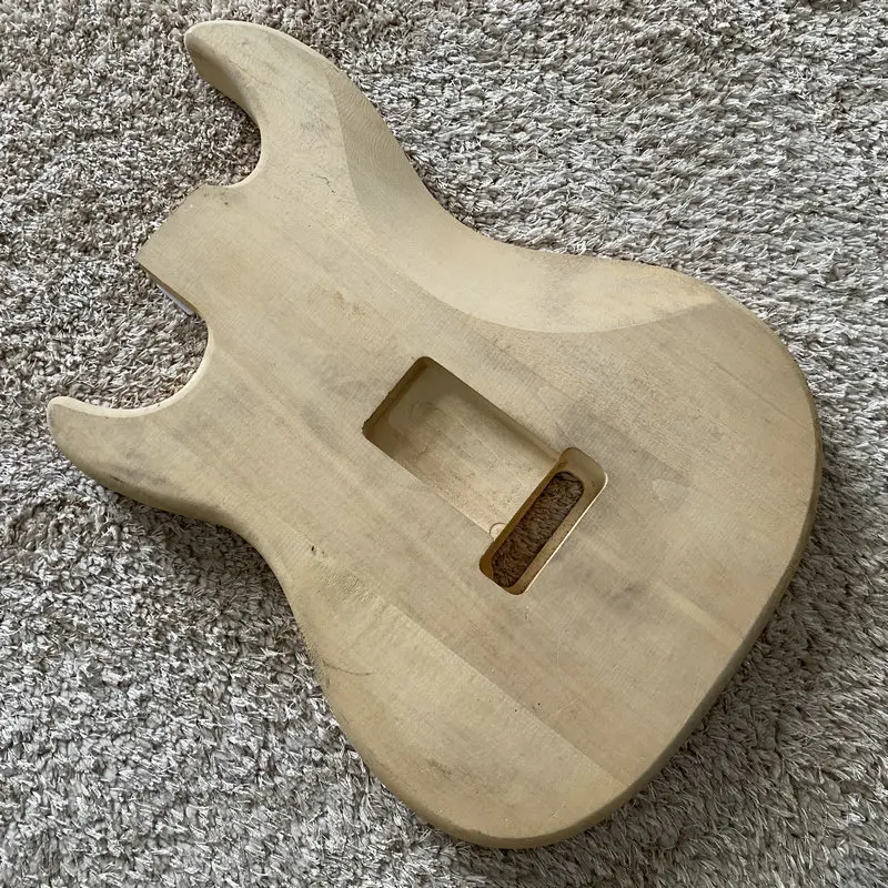 Low Price Original Ibanez Guitar Body No Paints Natural Basswood Solid HSH Pickups Right Hand Tremolo Style