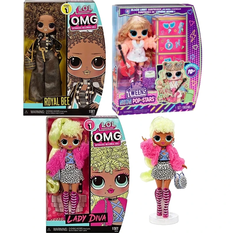 

LOL Surprise Doll Big Sister OMG Royal Bee Cool and Stylish Hairdressing Doll Set Contains Toy Set Gifts for Girls