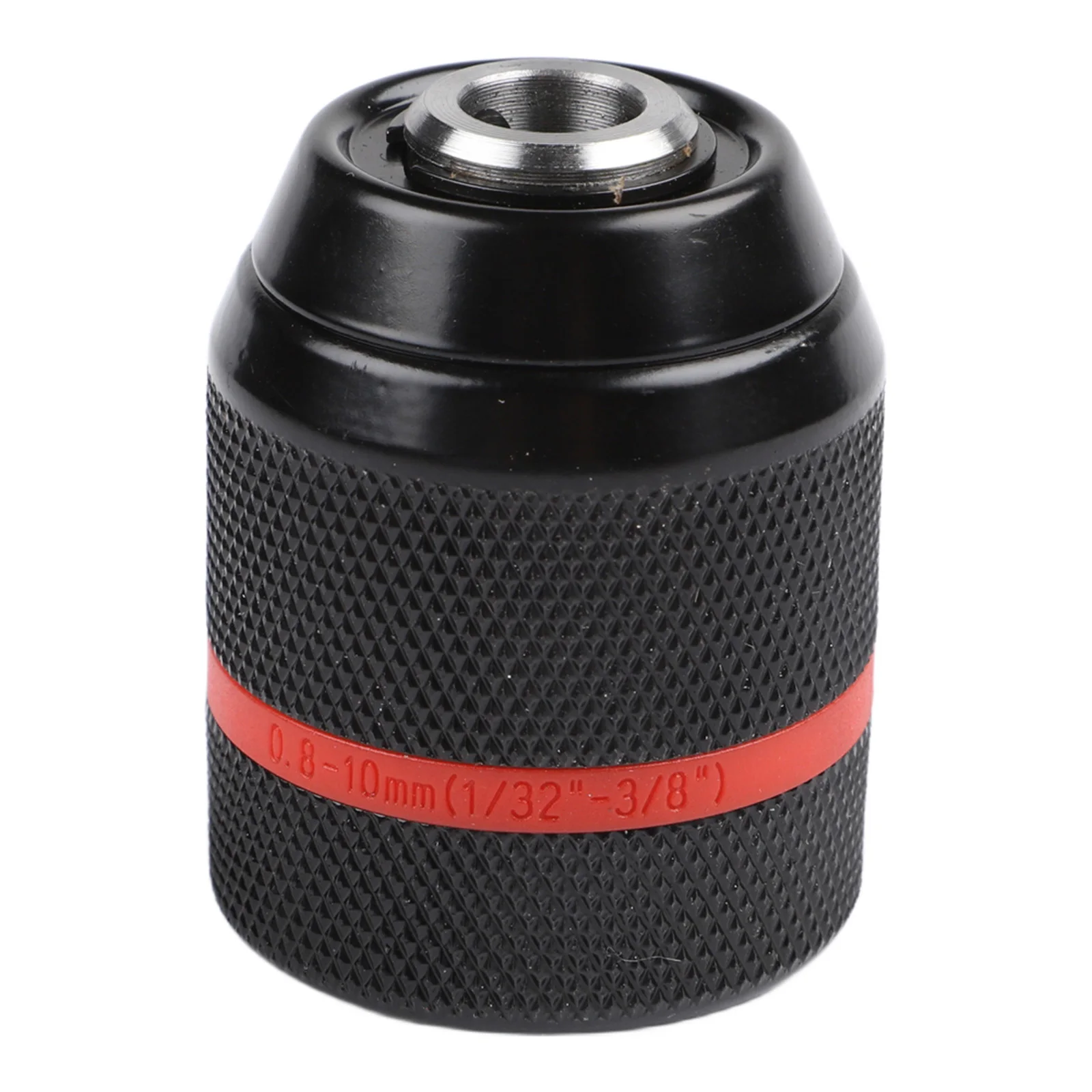 For Electric Drill Self-Locking Chuck Metal Drill Chuck Black Red Chuck For Electric Drill Toughness Chuck 3 8-24UNF Connection