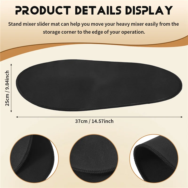 Mixer Sliding Mat, Mixer Slider Mat For Kitchenaid Professional 600 Series 5-8 Quart Bowl Lift Stand Mixer Slider Mat