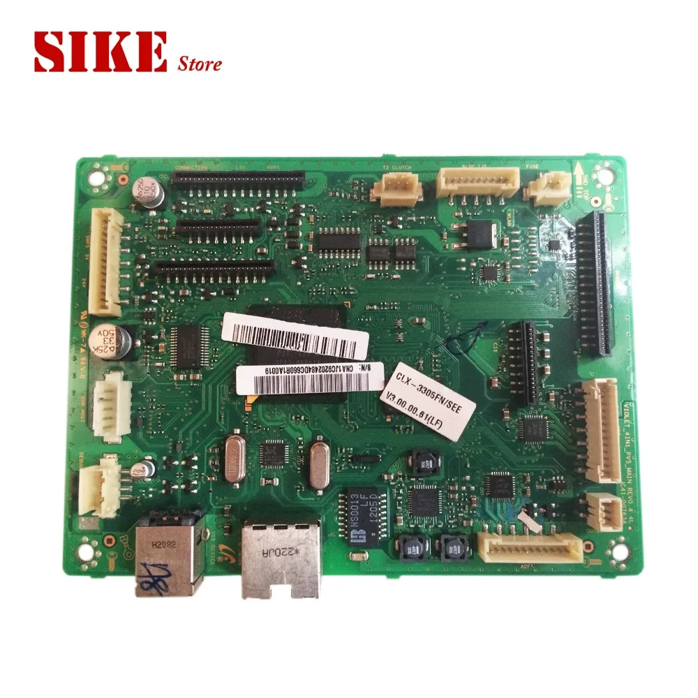 Main Board For Samsung CLX-3305FN CLX-3305FW CLX-3305W CLX 3305FN 3305FW 3305W 3305 Formatter Board Mainboard Logic Board