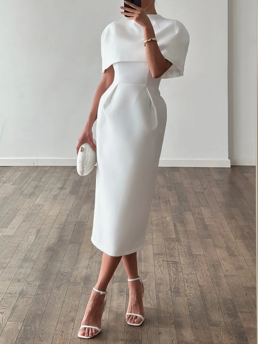 TWOTWINSTYLE White Spliced Fol - Shift Dress Sleeveless review and price