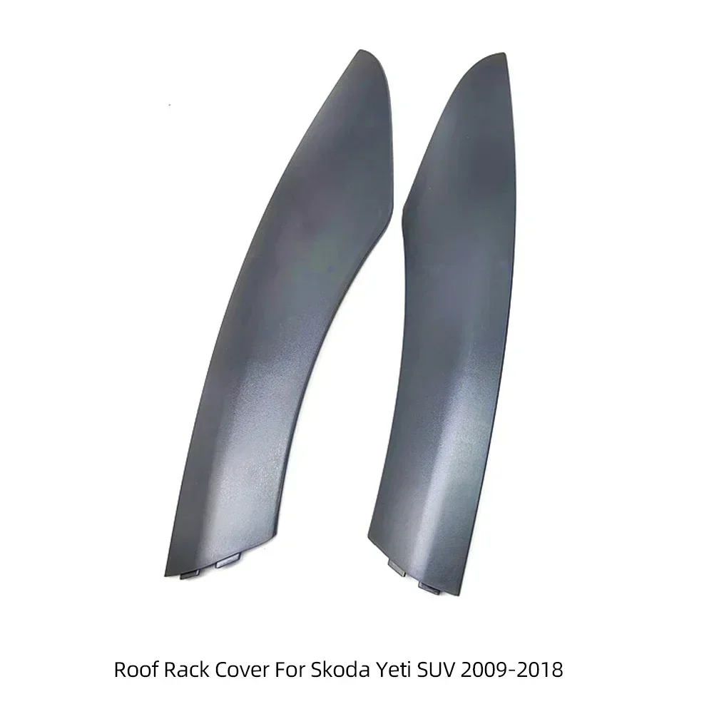 Front Roof Rack Cover Roof Luggage Bar Rail End Shell Plasitc Cover Replacement For Skoda Yeti SUV 2009-2018