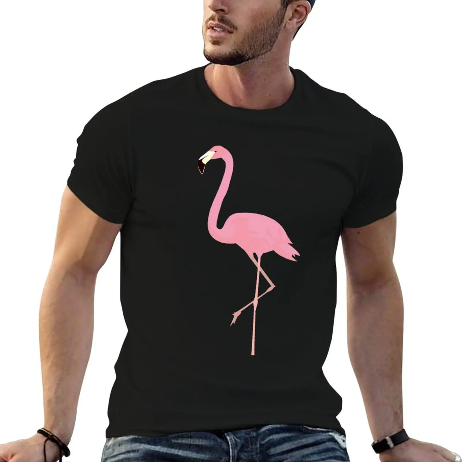 

T-Shirt graphic man g for shirts vintage FLAMINGO for men man t t shirts
