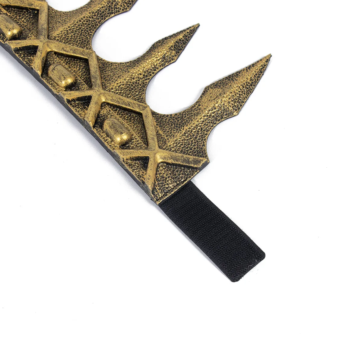 Königskrone für Männer und Frauen, voll rund, PU, königlicher Geburtstag, Prinz, Abschlussball, Könige Krone, mittelalterliche Kopfbedeckung, Cosplay, Halloween, Tiara-Kostüm – Detail 14