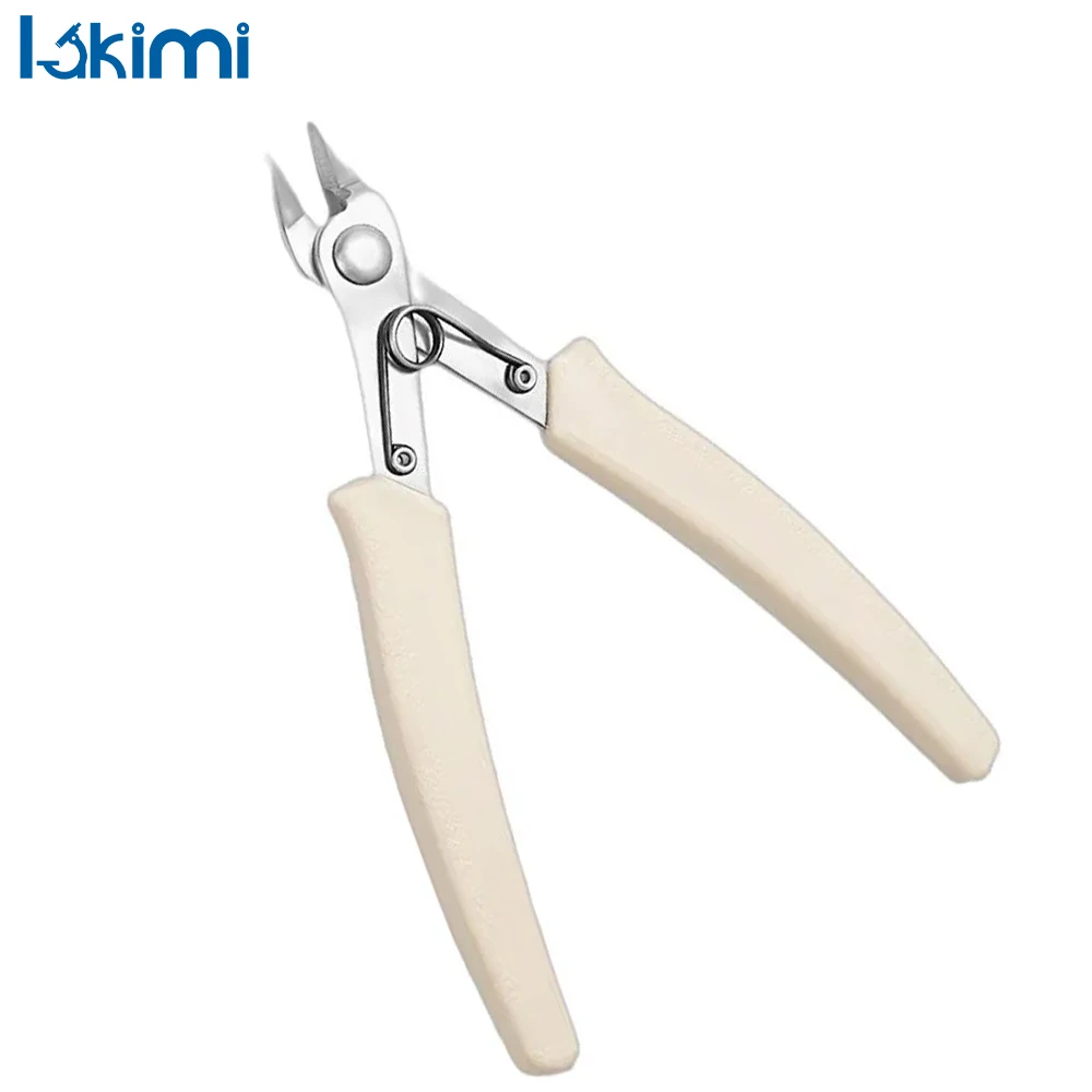 Zircon Jewelry Clipper for Cutting Removal, Flat-Nose Model High Force Diamond Removal Pliers Small Metal Chain Cutter LK-AA08