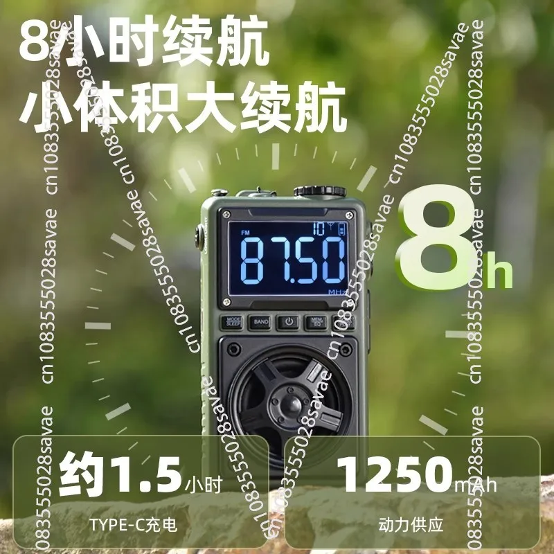 AM/FM Radio Portable Mini Pocket Multiband Walkman USB Digital Radio
