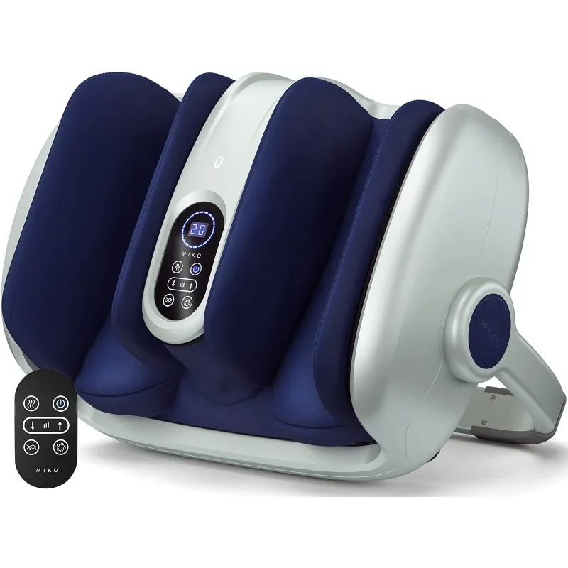 Shiatsu Foot Massager Machine Deep Tissue Massage Improves Circulation, Blood Flow with Deep Kneading, Heat Therapy