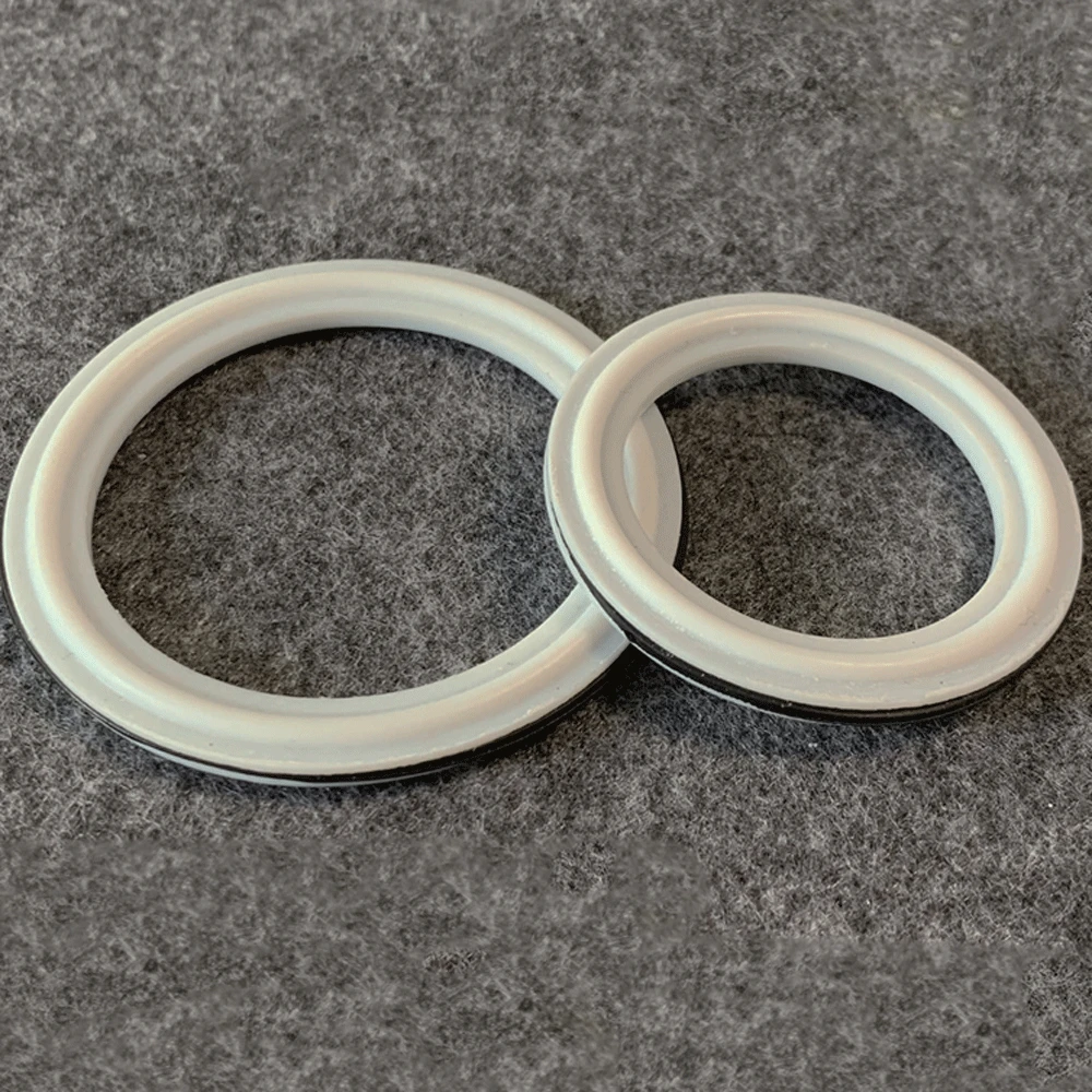 

19-305mm 0.5"-12" Tri Clamp Sanitary PTFE EPDM Combined Seal Gasket Strip Homebrew